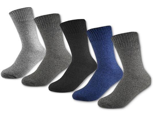 Warme Herren Thermo-Socken dicke Wintersocken für die Arbeit oder Sport. Wärmendes Vollfrottee robust und formstabil.