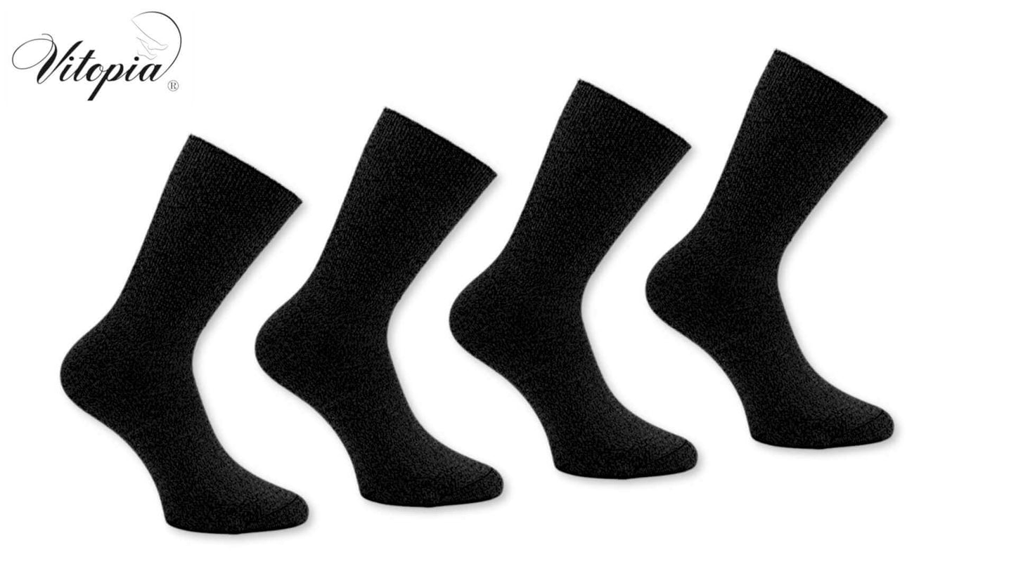 Warme Herren Thermo-Socken dicke Wintersocken für die Arbeit oder Sport. Wärmendes Vollfrottee robust und formstabil.