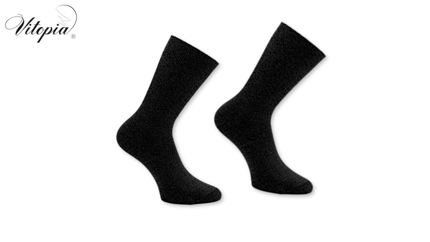 Warme Herren Thermo-Socken dicke Wintersocken für die Arbeit oder Sport. Wärmendes Vollfrottee robust und formstabil.