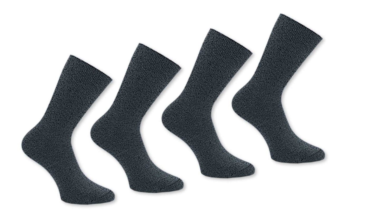 Warme Herren Thermo-Socken dicke Wintersocken für die Arbeit oder Sport. Wärmendes Vollfrottee robust und formstabil.