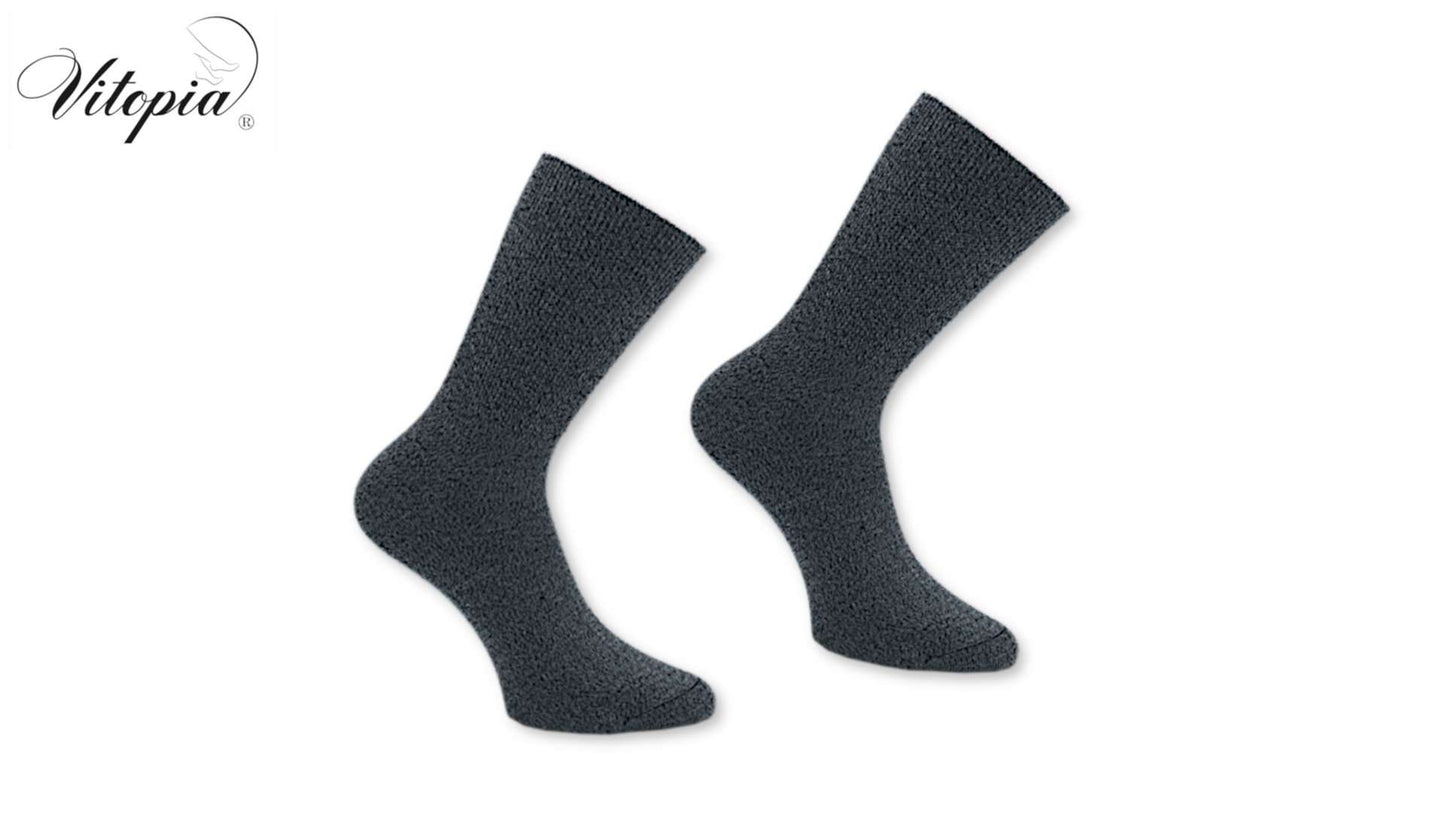 Warme Herren Thermo-Socken dicke Wintersocken für die Arbeit oder Sport. Wärmendes Vollfrottee robust und formstabil.