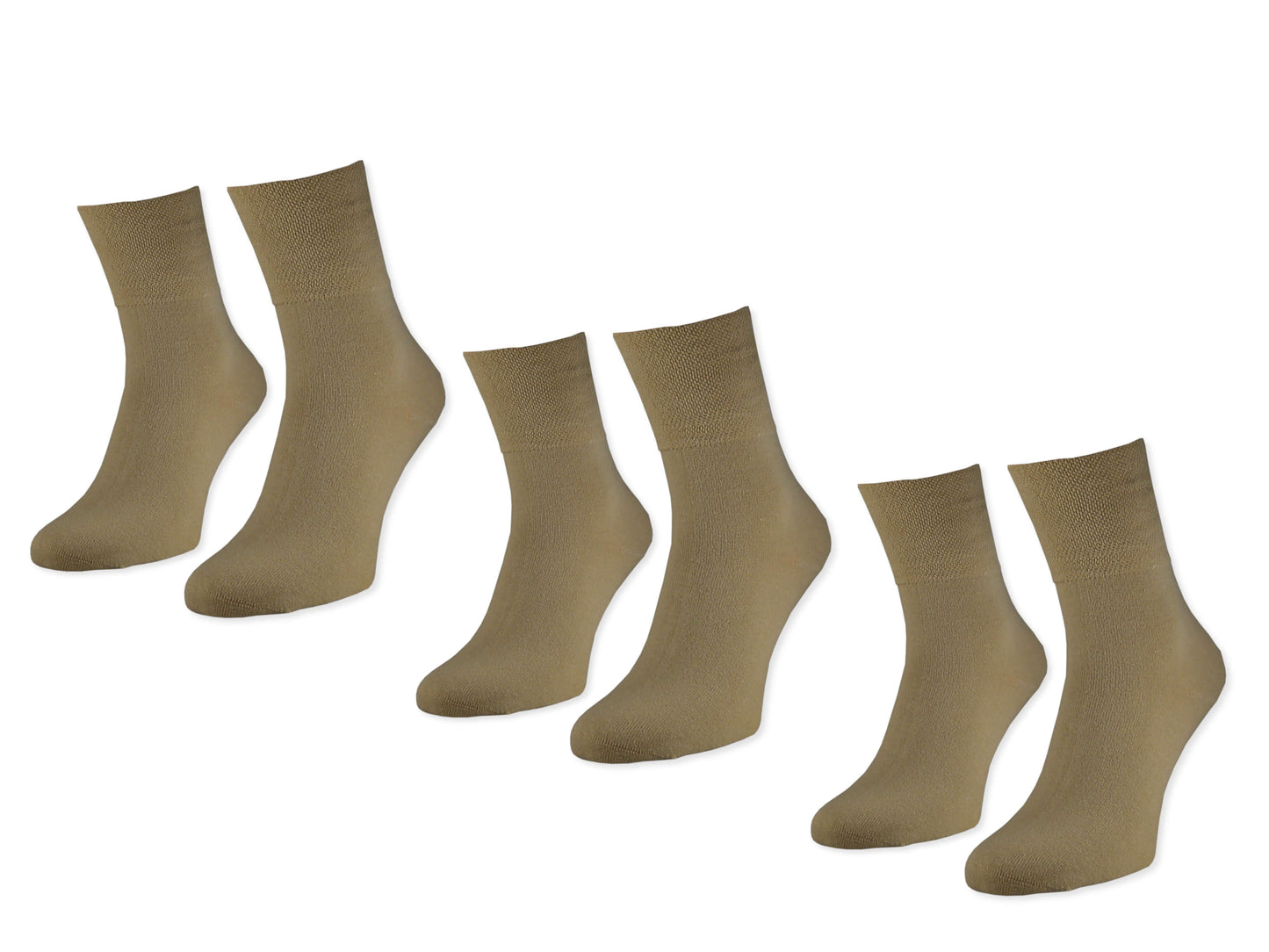 Diabetikersocken Herren | 6 Paar | Vitopia® | Gesundheitssocken ohne Gummi