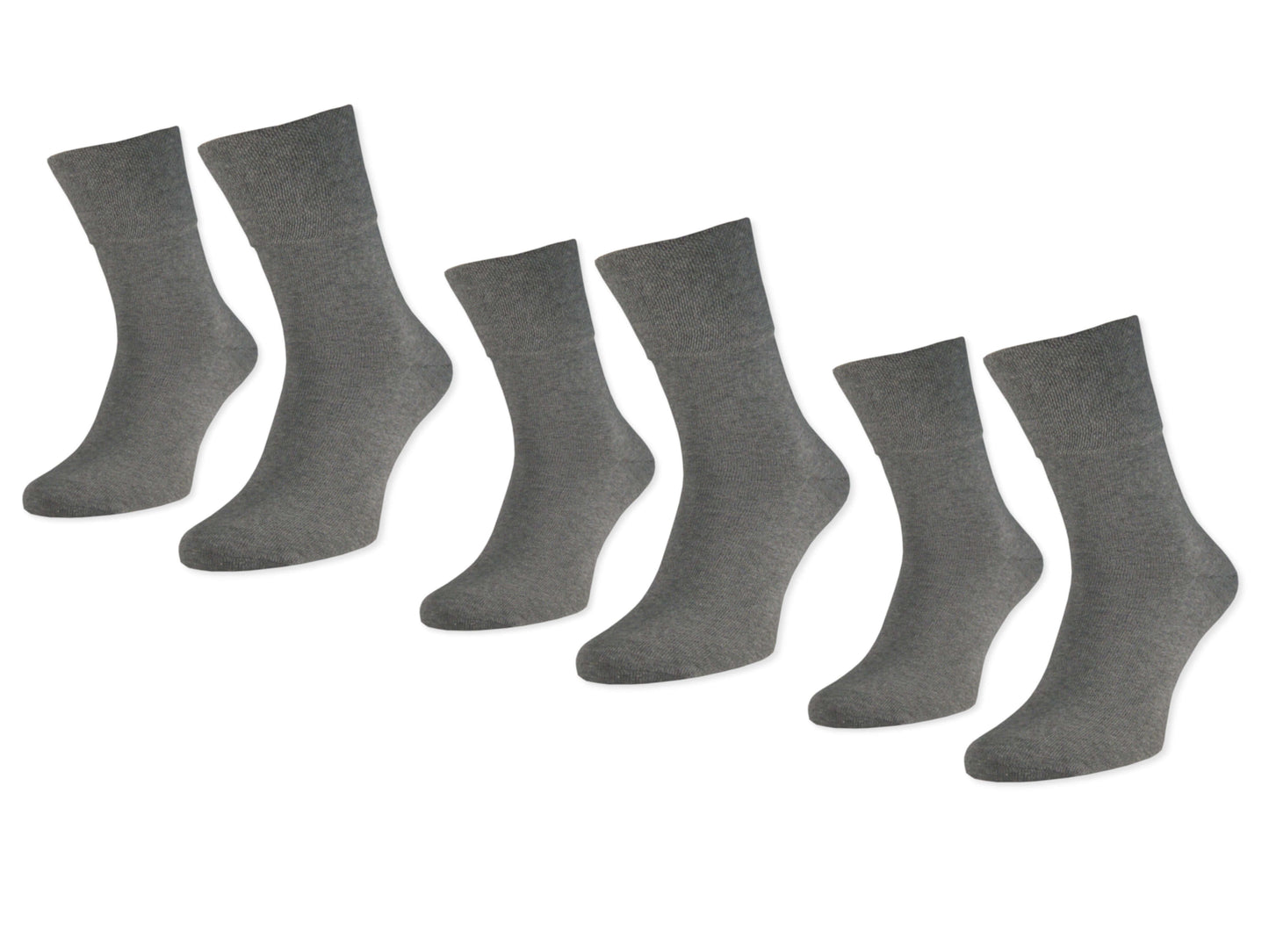 Diabetikersocken Herren | 6 Paar | Vitopia® | Gesundheitssocken ohne Gummi