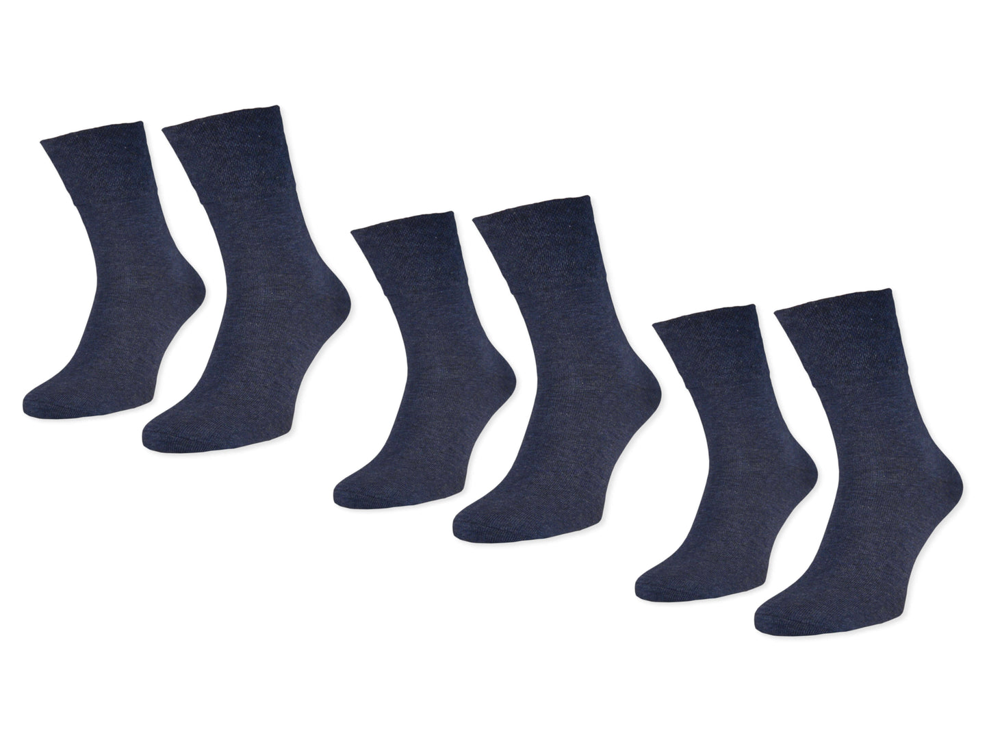 Diabetikersocken Herren | 6 Paar | Vitopia® | Gesundheitssocken ohne Gummi