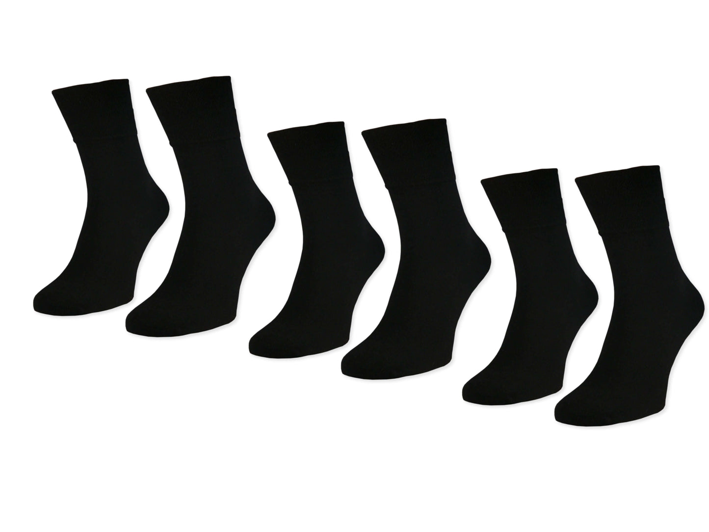 Diabetikersocken Herren | 6 Paar | Vitopia® | Gesundheitssocken ohne Gummi