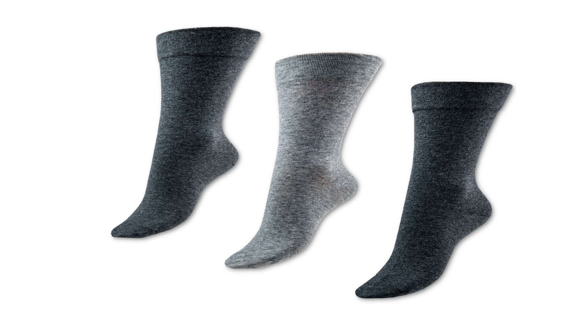 Gesundheitssocken | 6 Paar | Herren | Vitopia® Diabetikersocken | extra weiter Bund in Trichterform