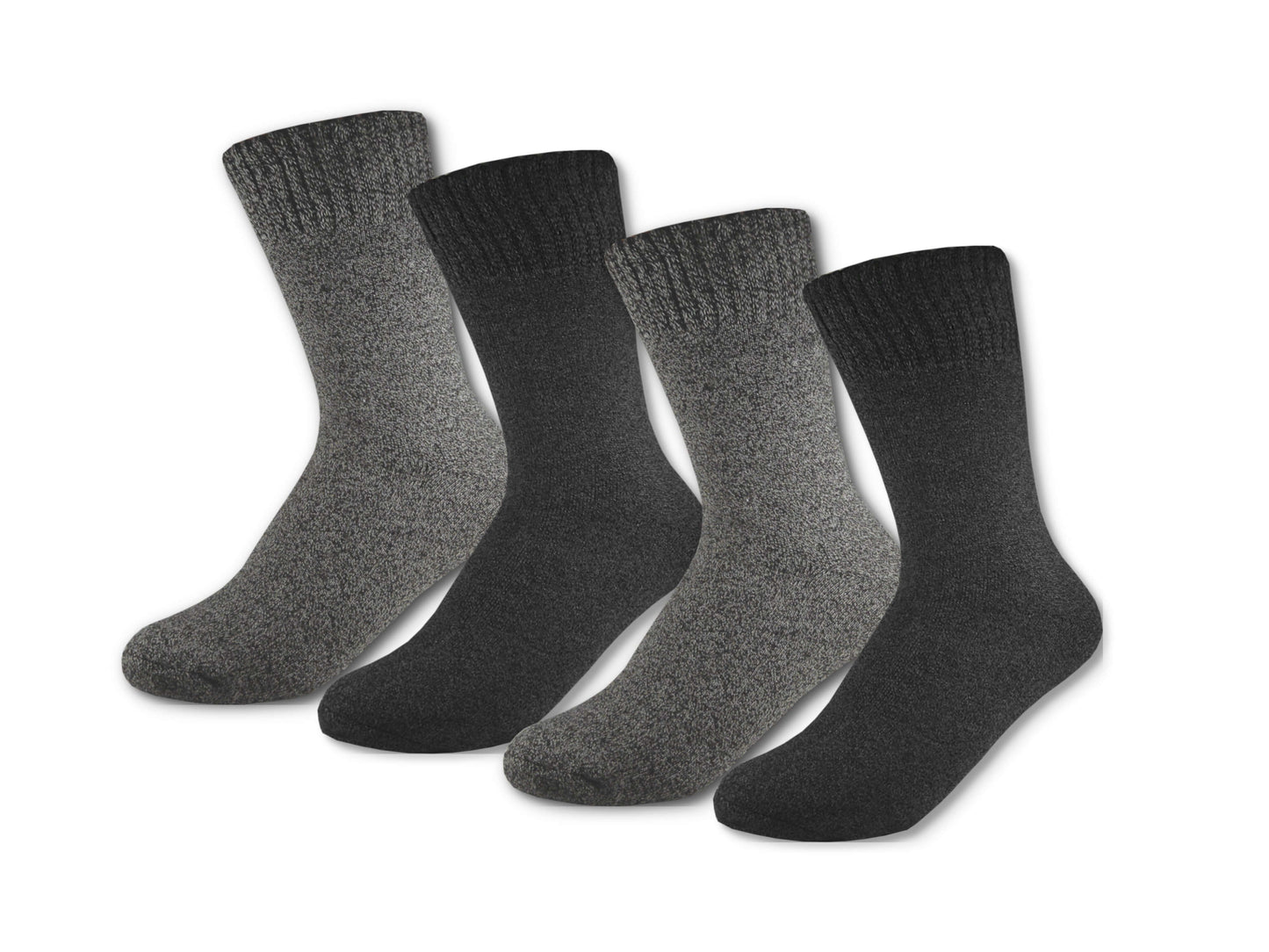Herren Winter Socken extra dick + warm Baumwolle - Herren Diabetikersocken Gesundheitssocken Thermosocken