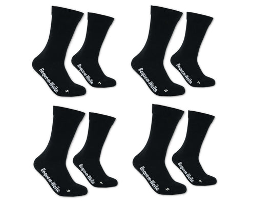 Gesundheitssocken mit ABS für Diabetiker-Socken ohne Gummi-Bund für Herren & Damen | Extra weiter Schaft in breiter Trichterform Venenfreundlich