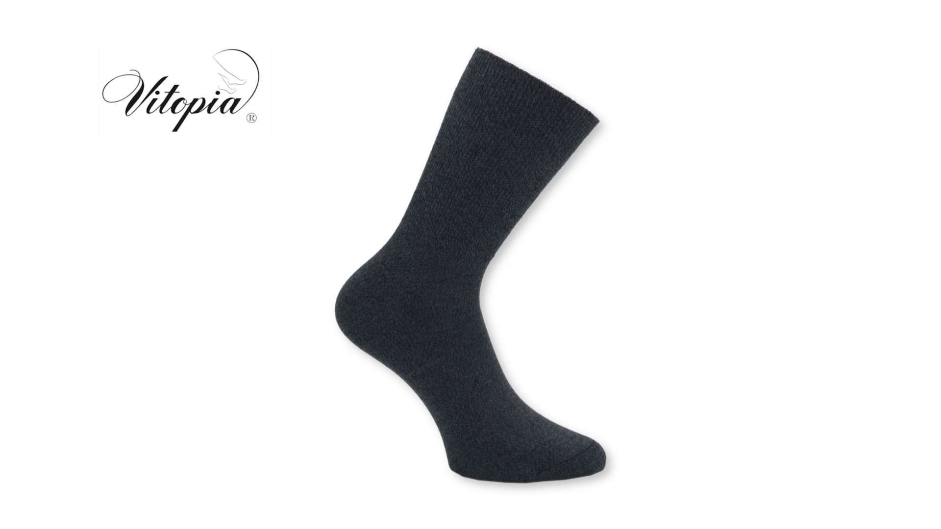 dickere Diabetikersocken | 4 Paar | Vitopia Gesundheitssocken ohne Gum –