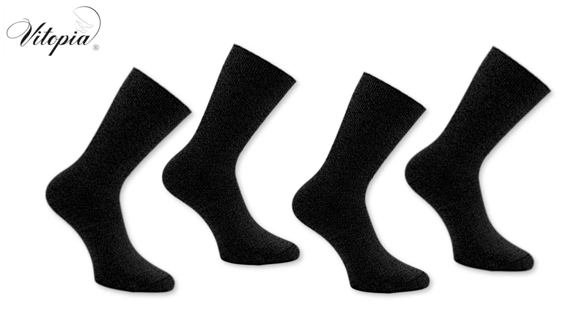 Warme Herren Thermo-Socken dicke Wintersocken für die Arbeit oder Sport. Wärmendes Vollfrottee robust und formstabil.